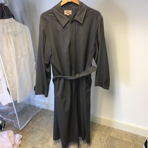 Vintage Men’s All American Basco Grey Trench Coat